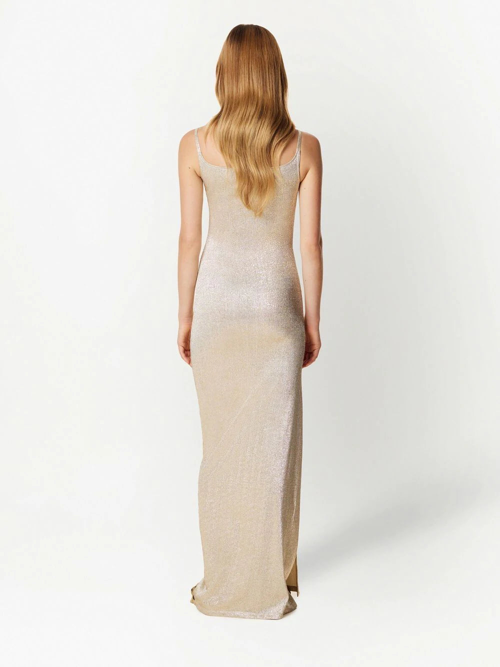 PACO RABANNE WOMEN Long Metallic Strap Dress Gold – MAISONDEFASHION.COM