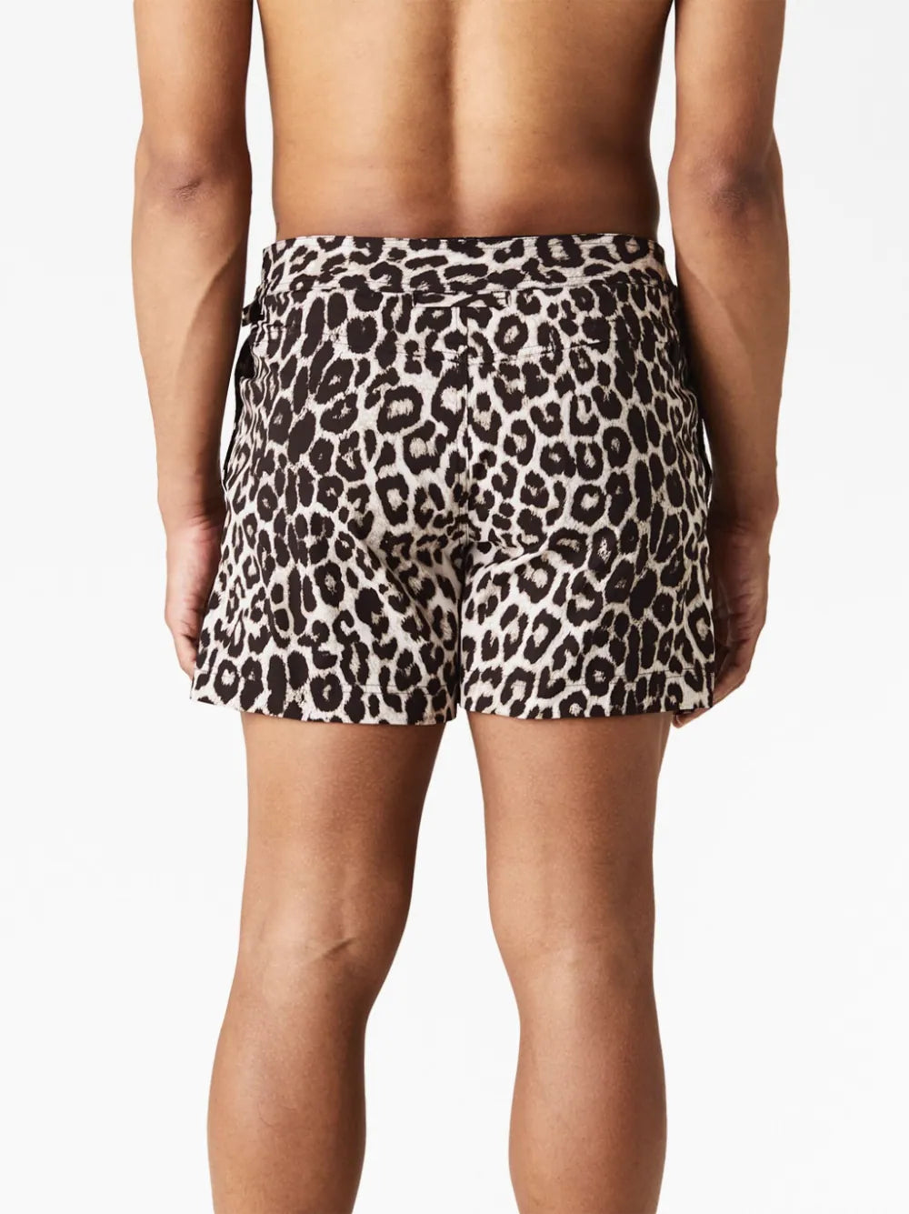 TOM FORD Leopard Print Shorts Multi - MAISONDEFASHION.COM