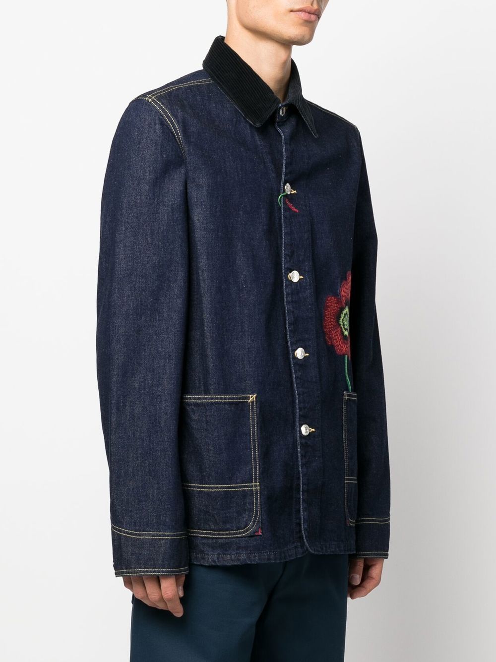 KENZO Poppy Workwear Denim Jacket – MAISONDEFASHION.COM