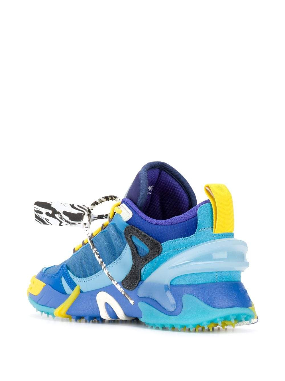 OFF WHITE ODSY-2000 \'Yellow Blue\' Sneakers Size EU42/US9 Off-White Odsy-2000 Low-top Sports Shoes Blue/Yellow  main image 3