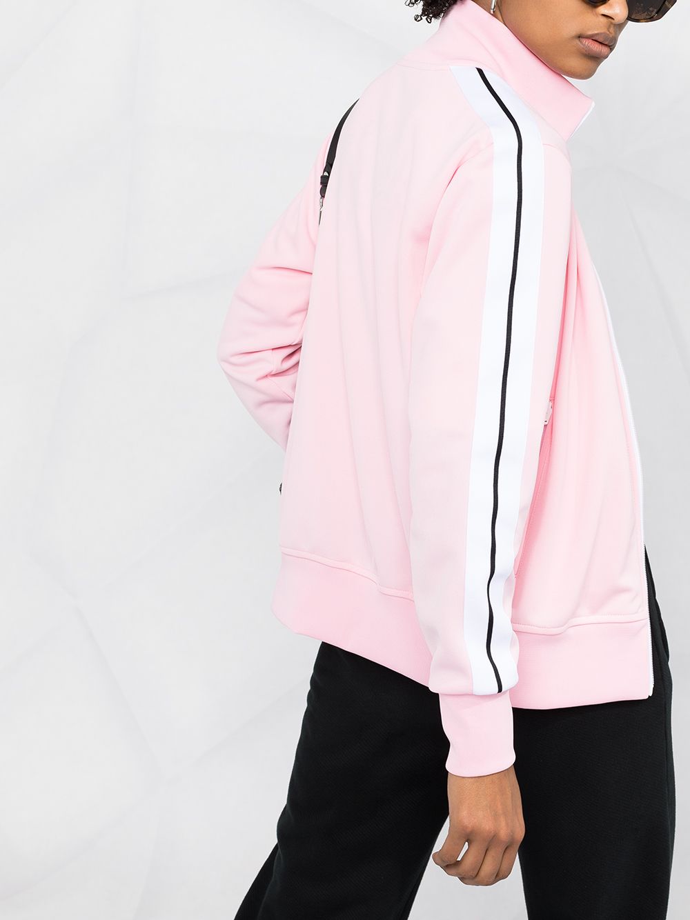 PALM ANGELS WOMEN Chest Logo Track Jacket Pink - MAISONDEFASHION.COM