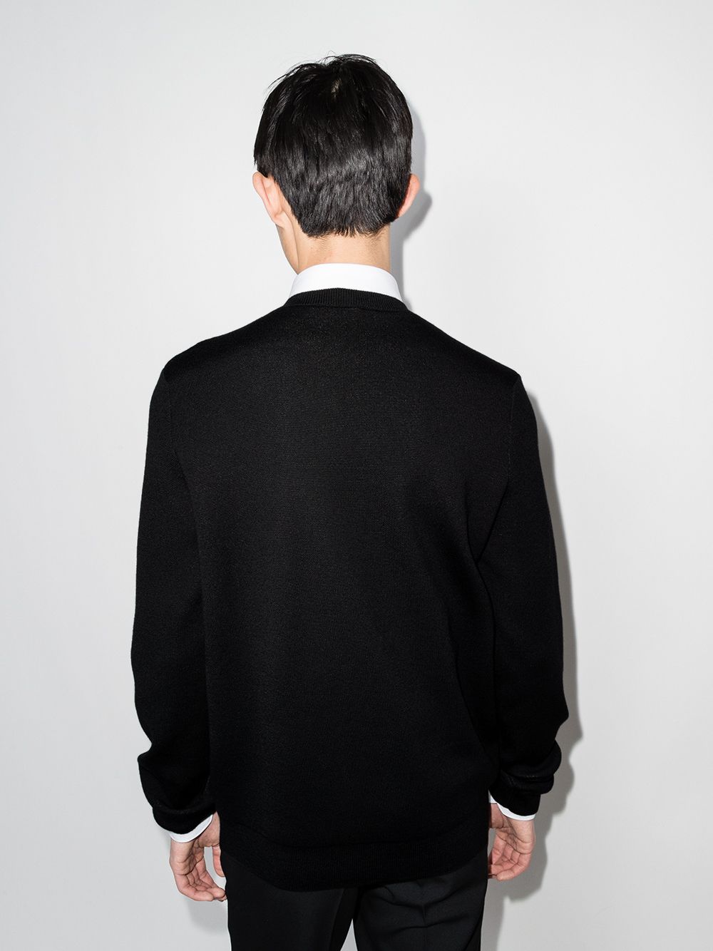 Alexander McQueen ブラック アートセーター XL Alexander McQueen ブラック アートセーター XL - メルカリ