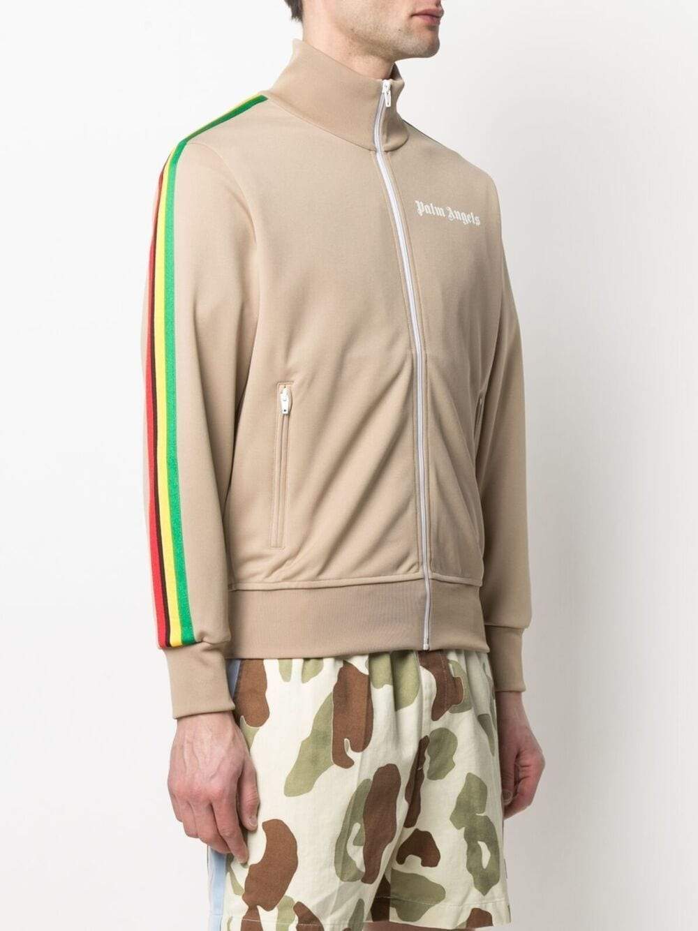 PALM ANGELS Exodus Track Jacket Brown – MAISONDEFASHION.COM PALM ANGELS Exodus Track Jacket Brown – MAISONDEFASHION.COM