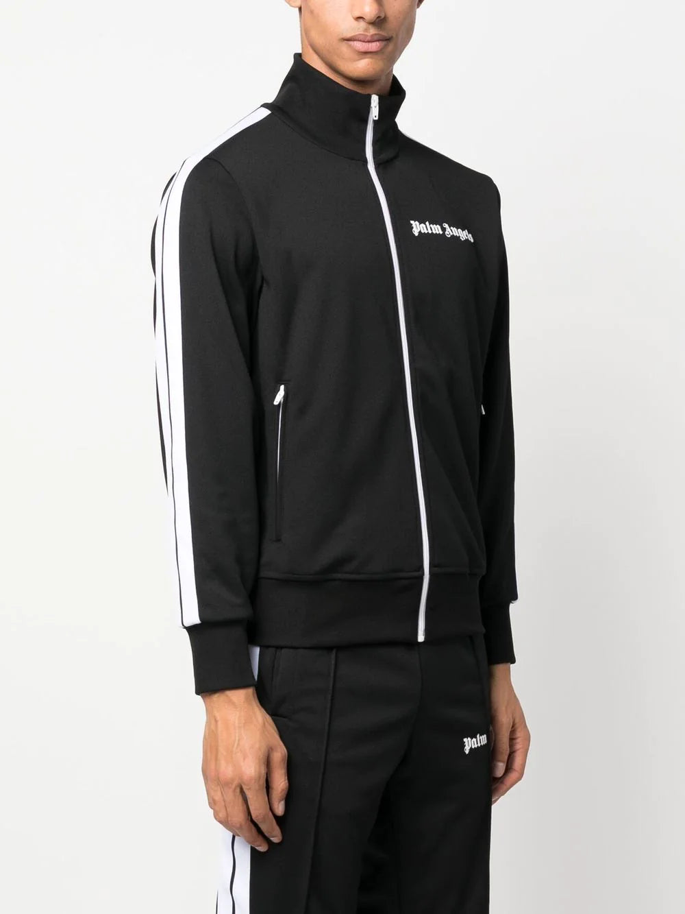 PALM ANGELS Classic Track Jacket Black/White – MAISONDEFASHION.COM