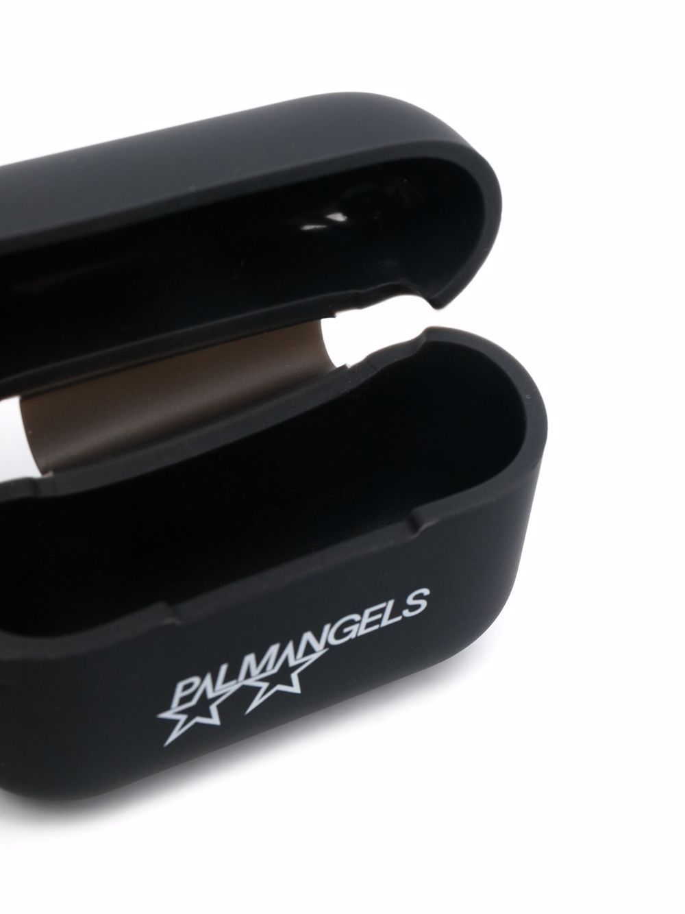 PALM ANGELS Racing Stars AirPods Pro Case Black - MAISONDEFASHION.COM