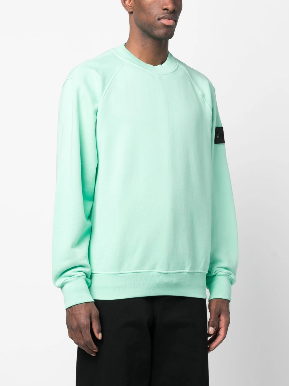STONE ISLAND SHADOW PROJECT Logo Patch Sweatshirt Green