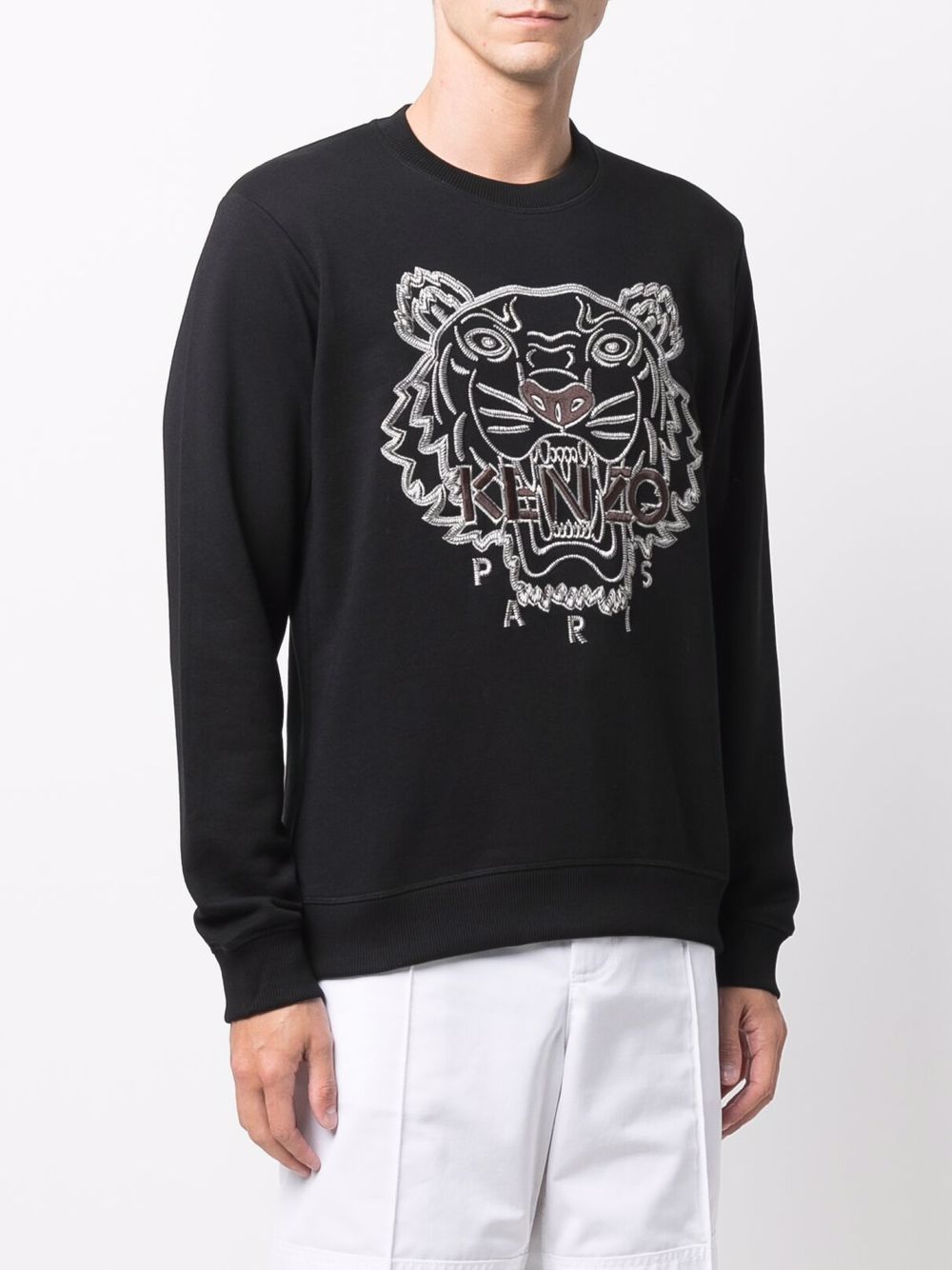 KENZO Embroidered Tiger Sweatshirt Black –