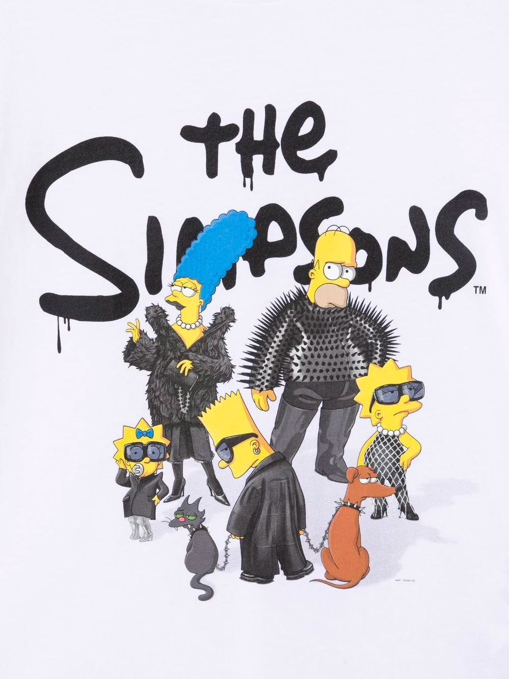 BALENCIAGA KIDS THE SIMPSONS TM & © 20TH TELEVISION T-shirt White