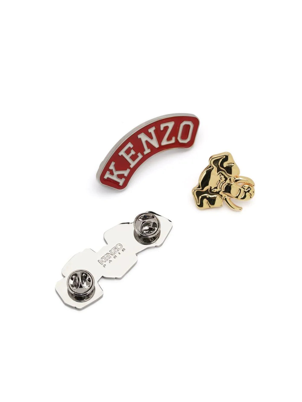 KENZO ピンバッジ ブローチ Boke Flower Brooch in Red – SVRN
