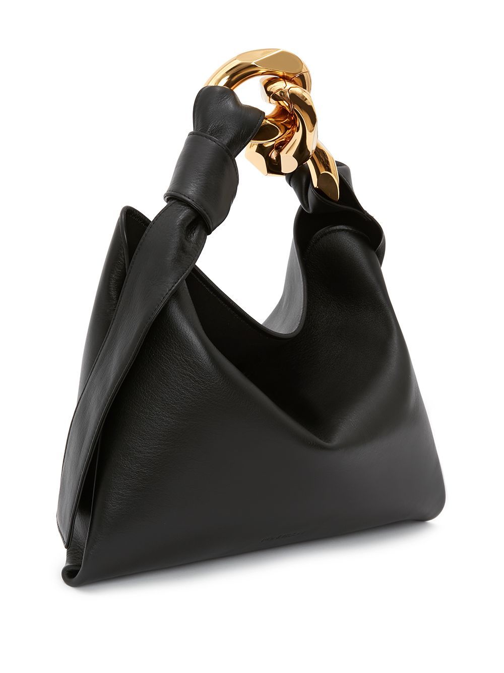 J.W. ANDERSON WOMEN Small Chain Hobo Bag Black J.W. ANDERSON WOMEN Small Chain Hobo Bag Black