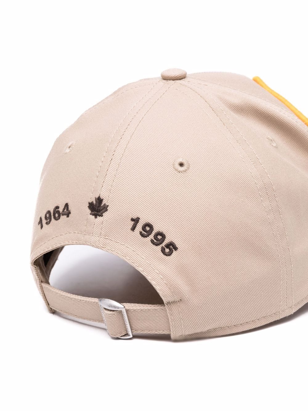 DSQUARED2 Logo-patch baseball cap Beige – MAISONDEFASHION.COM