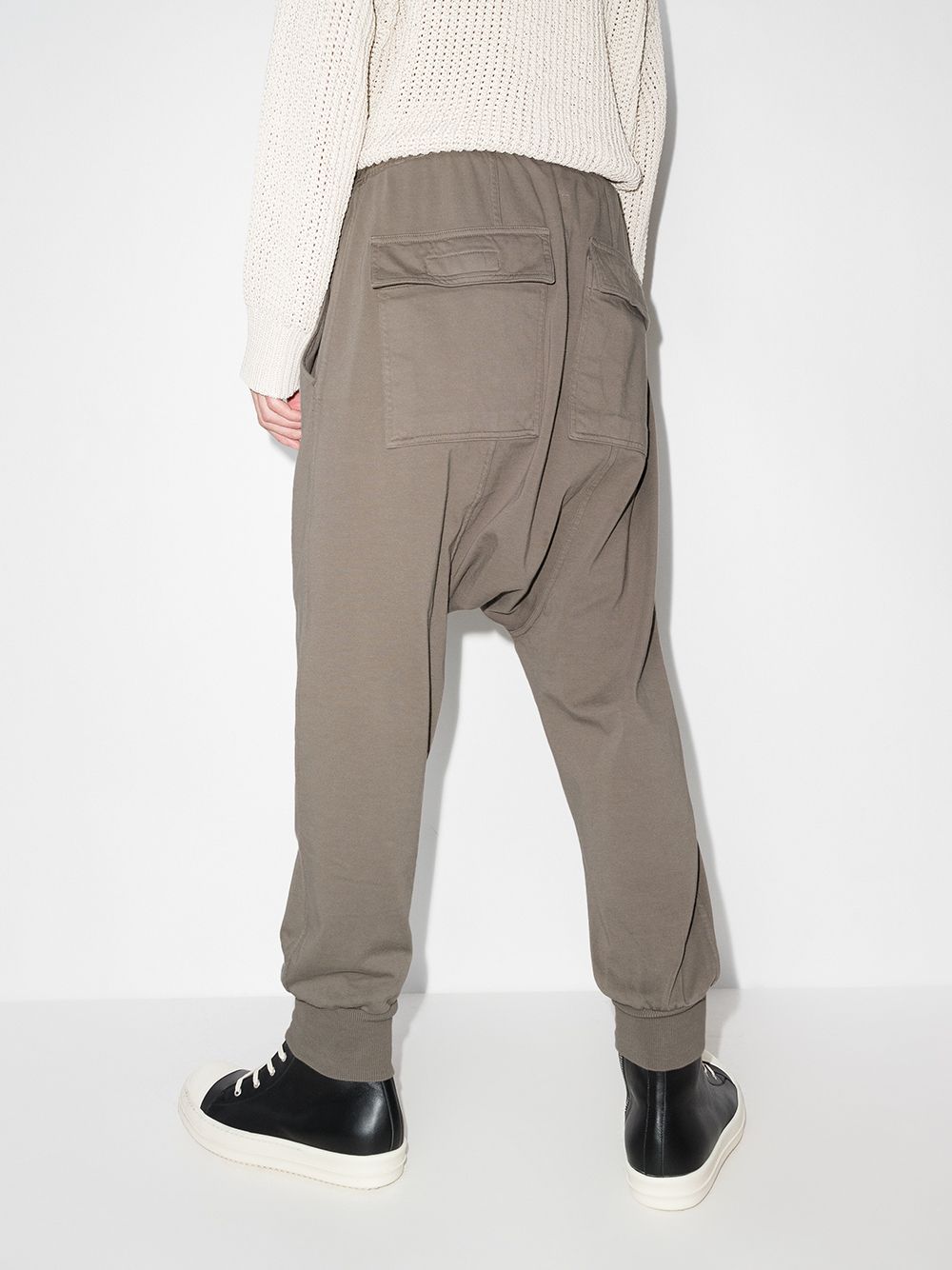 RICK OWENS DRKSHDW Prisoner Cut Sweat Pants Dust – MAISONDEFASHION.COM
