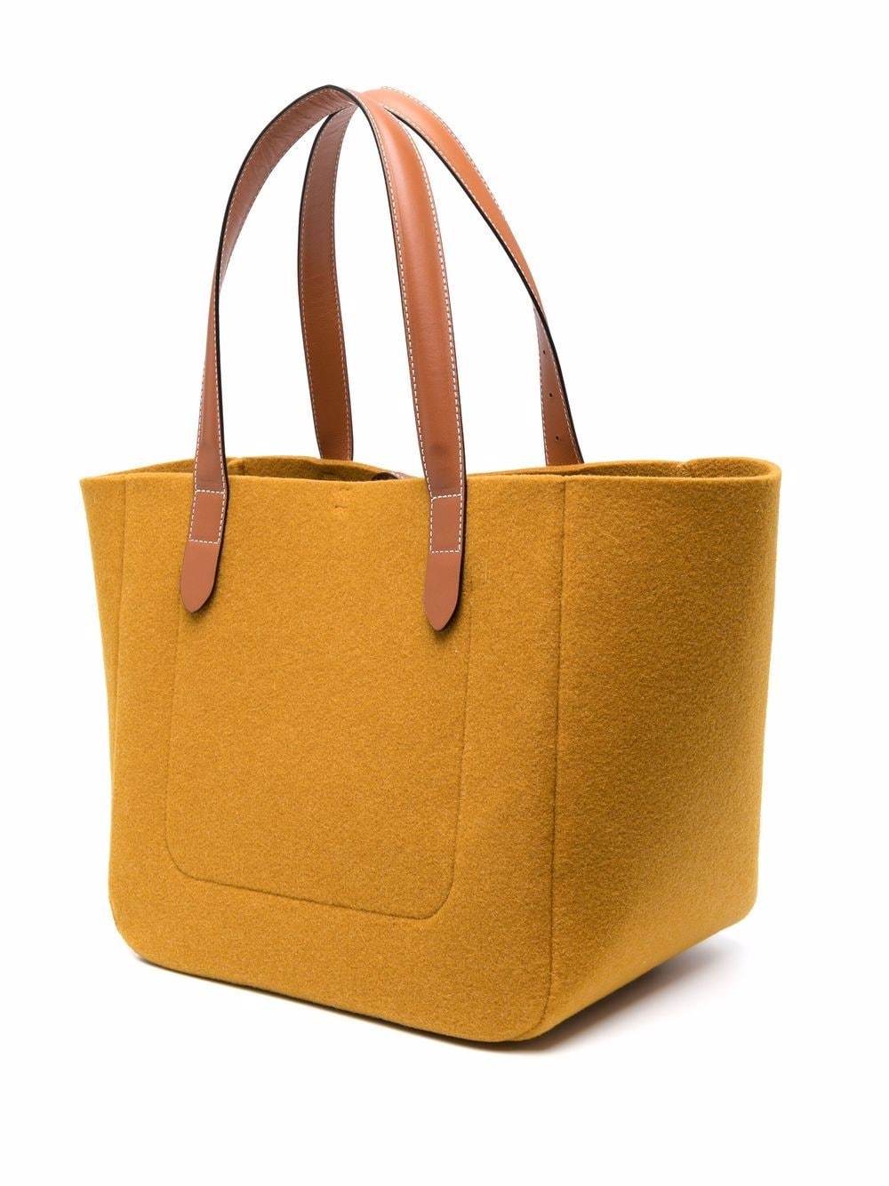 J.W. ANDERSON WOMEN Belt Tote Bag Yellow – MAISONDEFASHION.COM J.W. ANDERSON WOMEN Belt Tote Bag Yellow – MAISONDEFASHION.COM