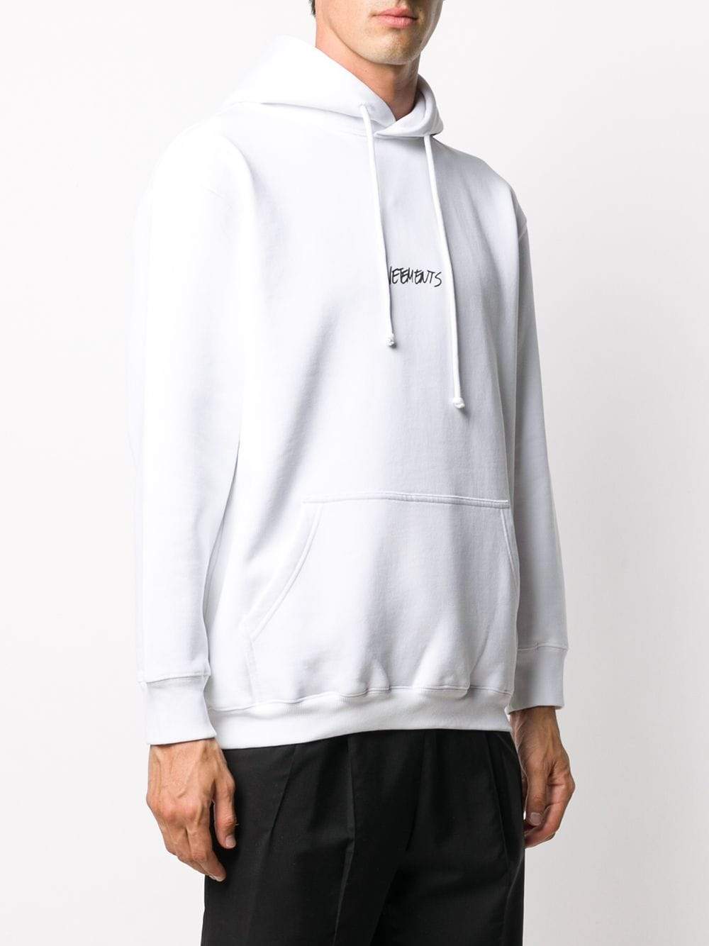 VETEMENTS Written Logo Hoodie White – MAISONDEFASHION.COM VETEMENTS Written Logo Hoodie White – MAISONDEFASHION.COM