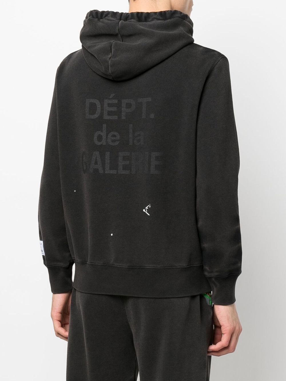 LANVIN X GALLERY DEPT. Hoodie Black - MAISONDEFASHION.COM