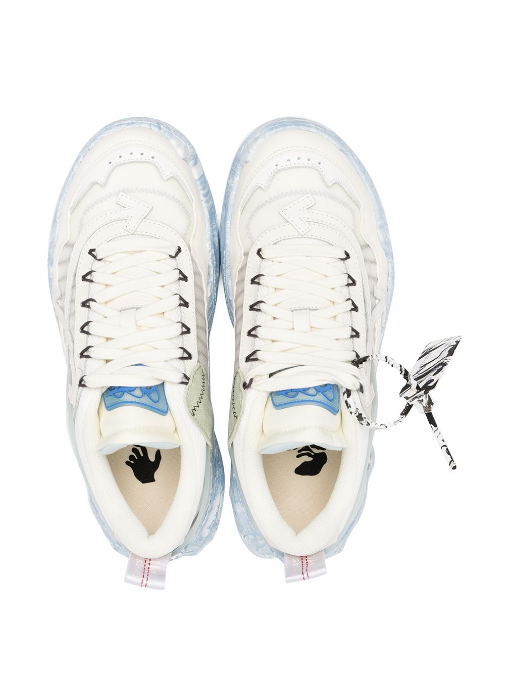 OFF-WHITE Odsy 1000 White/Beige - MAISONDEFASHION.COM