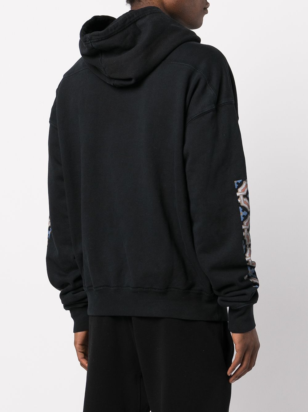 RHUDE Casino Hoodie Black - MAISONDEFASHION.COM