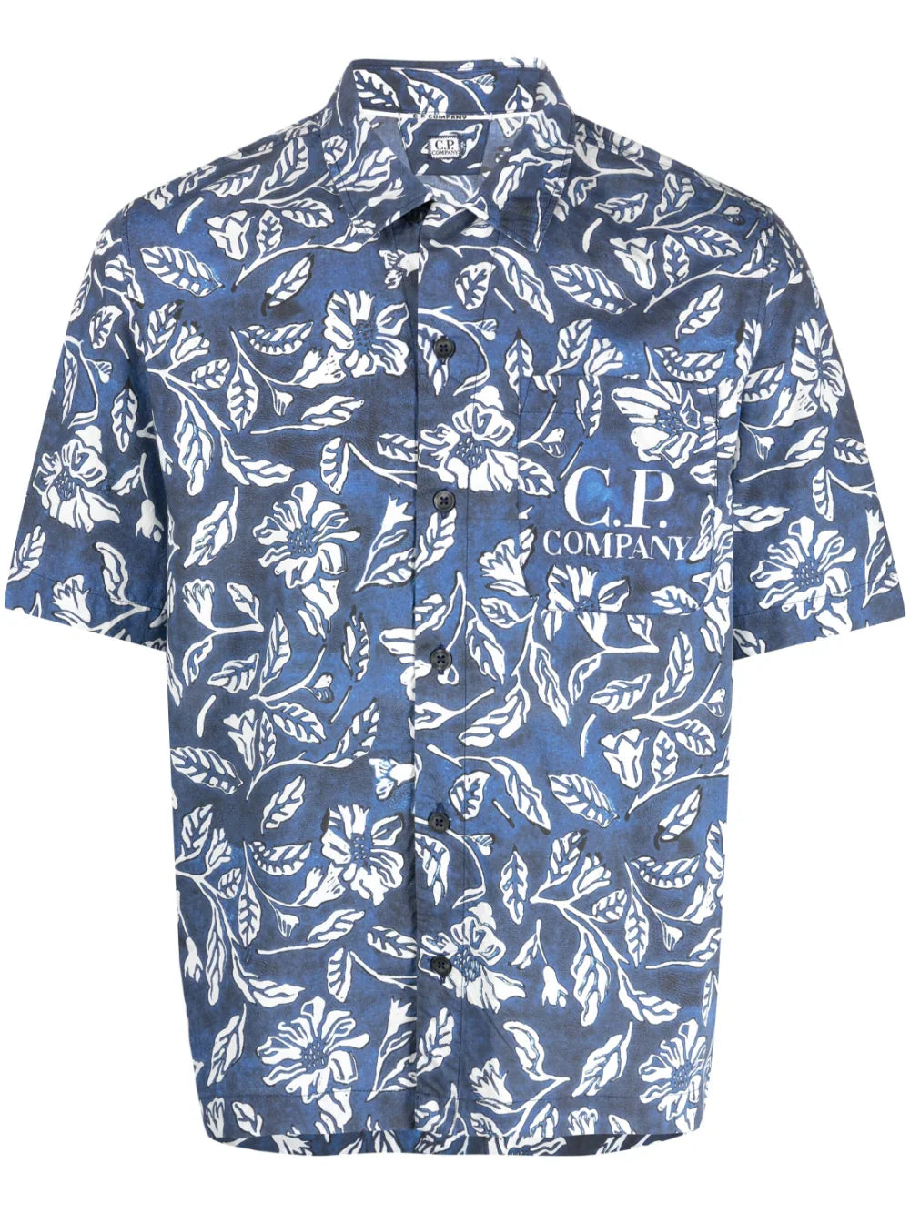 ★C.P. Company★ Floral Graphic Logo Short Sleeve T-Shirt Le ☆C.P. Company☆ Floral Graphic Logo Short Sleeve T-Shirt Le