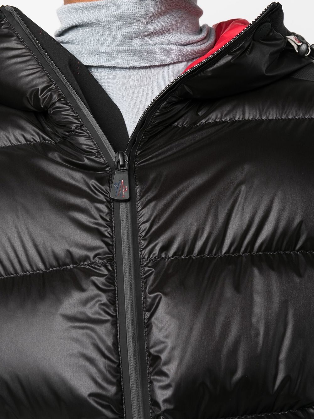 MONCLER GRENOBLE Hintertux Down Jacket Black - MAISONDEFASHION.COM