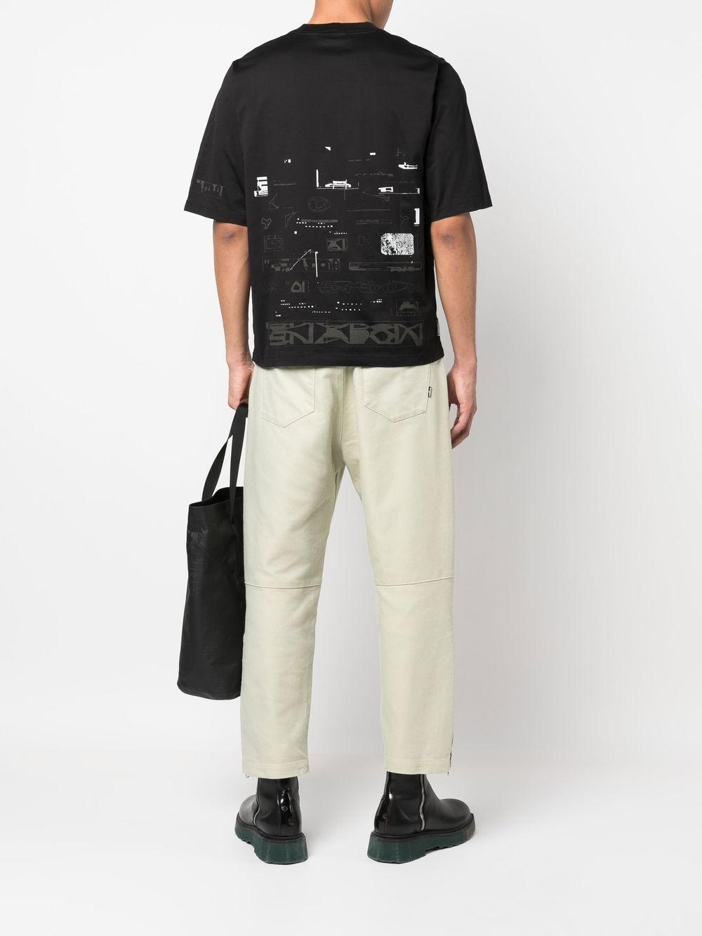 STONE ISLAND SHADOW PROJECT Short Sleeve T-shirt Black
