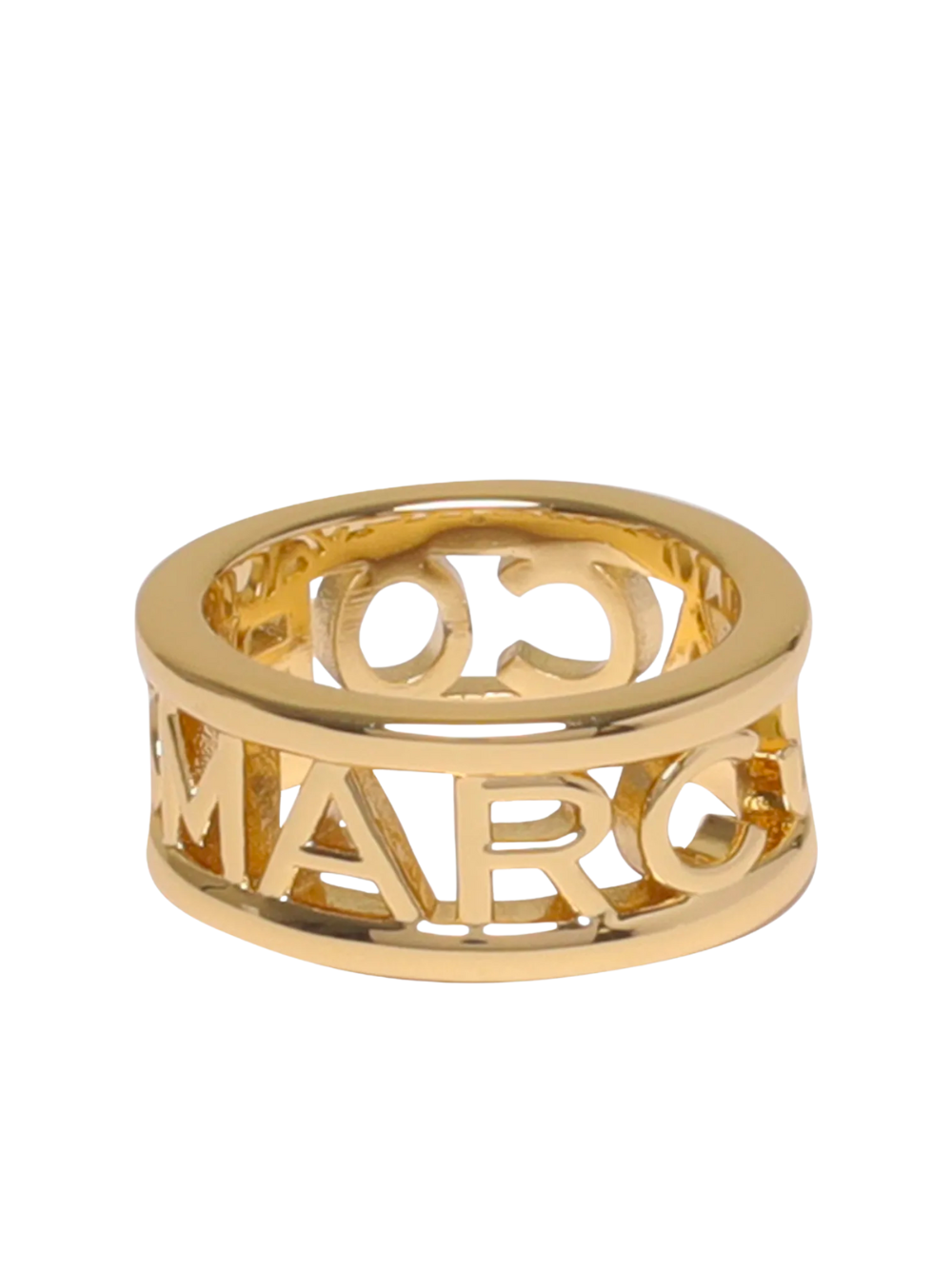 MARC JACOBS WOMEN The Monogram Ring Black/Gold MARC JACOBS WOMEN The Monogram Ring Black/Gold