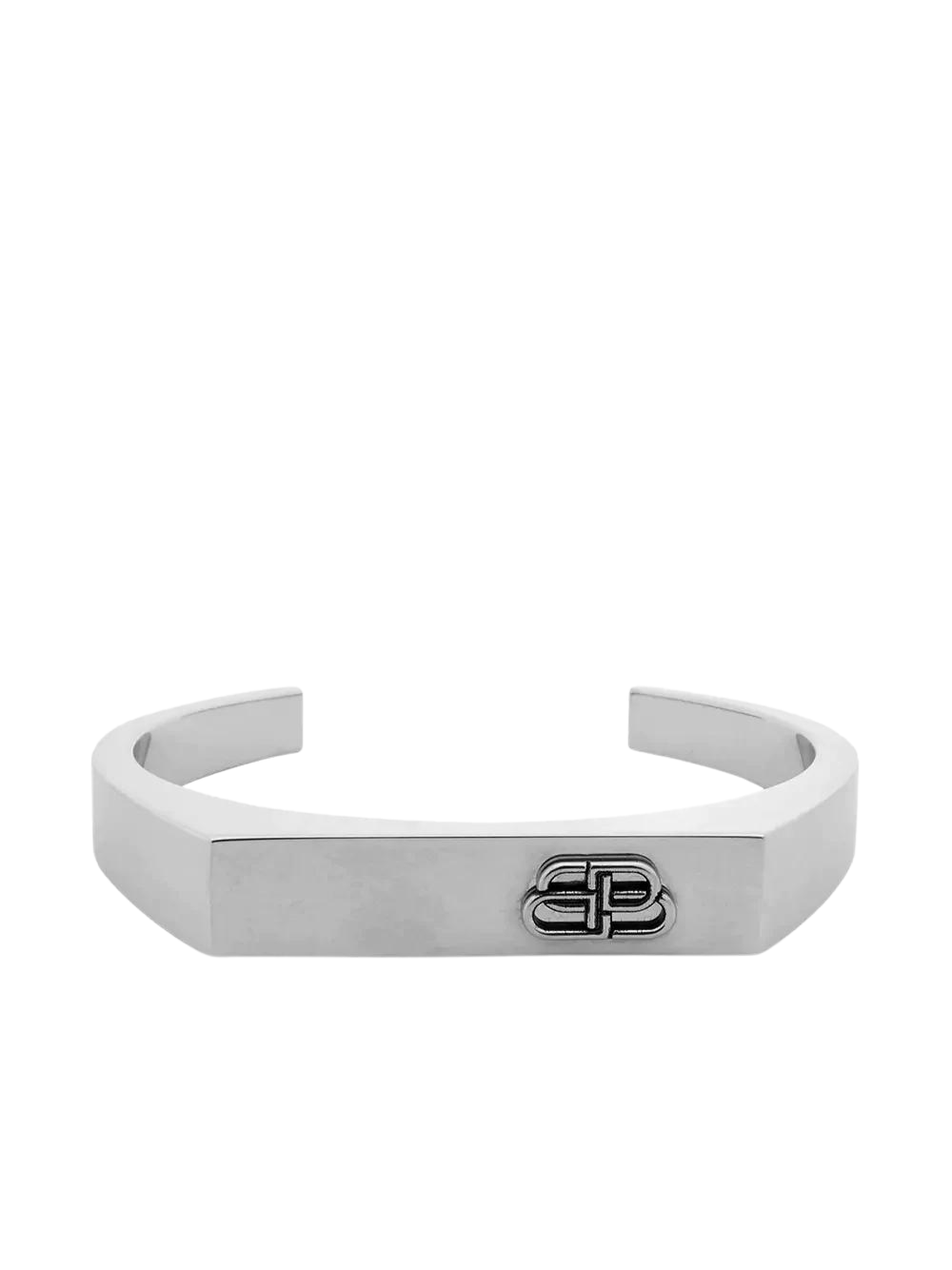Balenciaga BB Logo Bangle - MAISONDEFASHION.COM