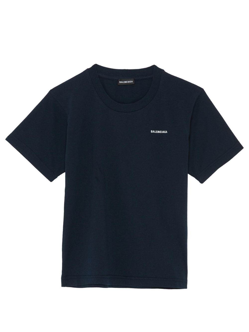 BALENCIAGA KIDS Logo cotton T-shirt Navy – MAISONDEFASHION.COM