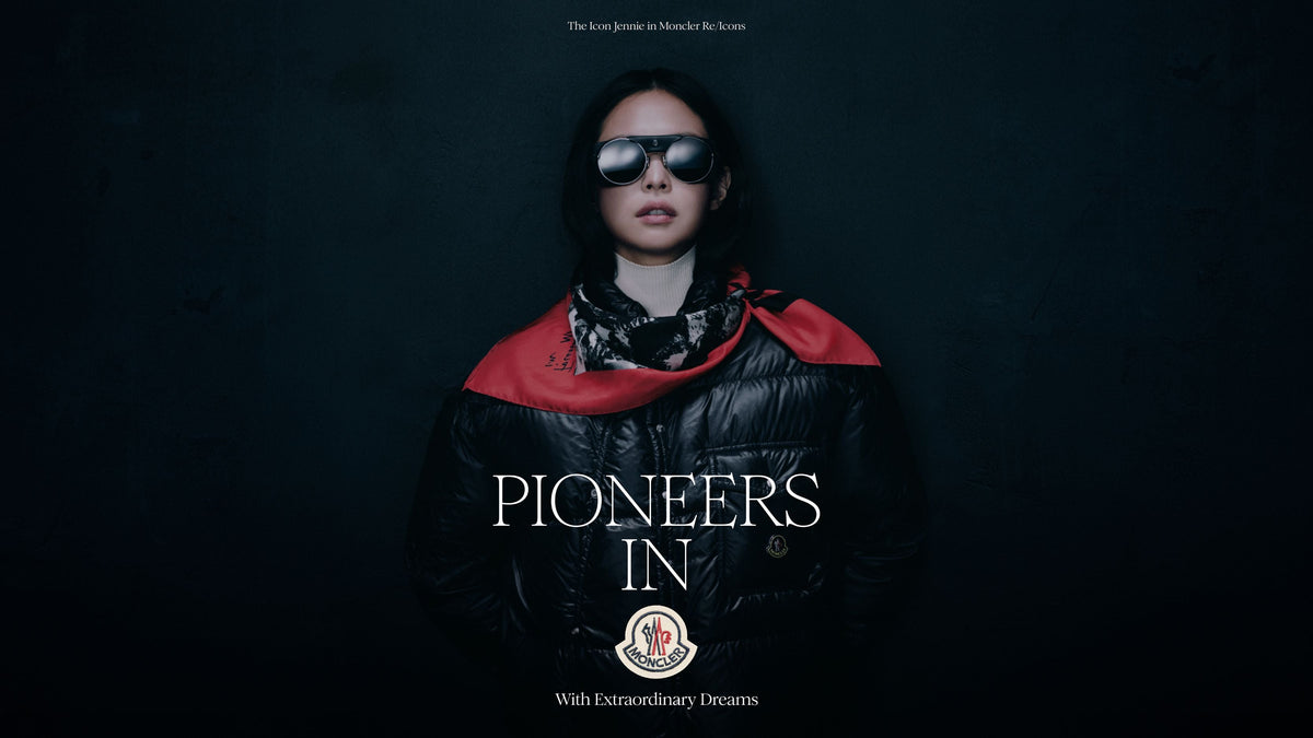 JENNIE in Moncler