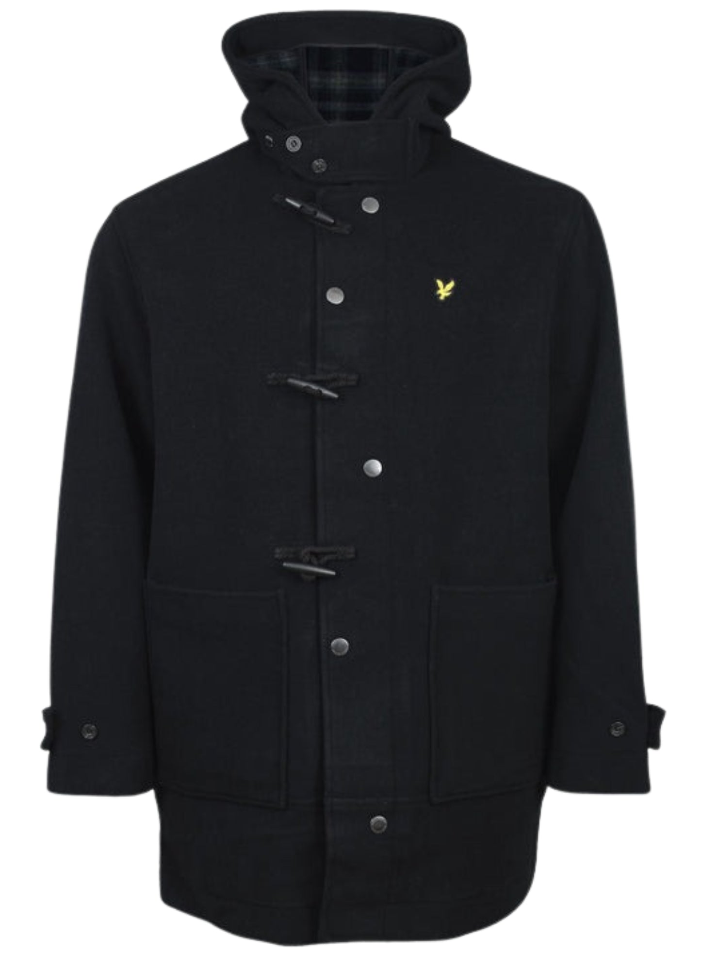 LYLE & SCOTT Duffle Coat Jet Black – MAISONDEFASHION.COM
