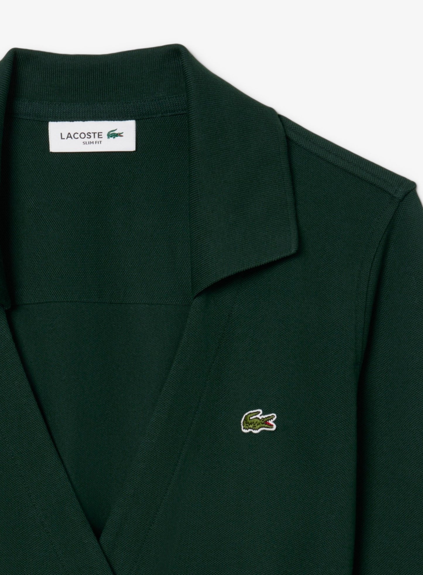 LACOSTE WOMEN Stretch Mini Piqué Wrap Polo Dress Sinople Green –  MAISONDEFASHION.COM