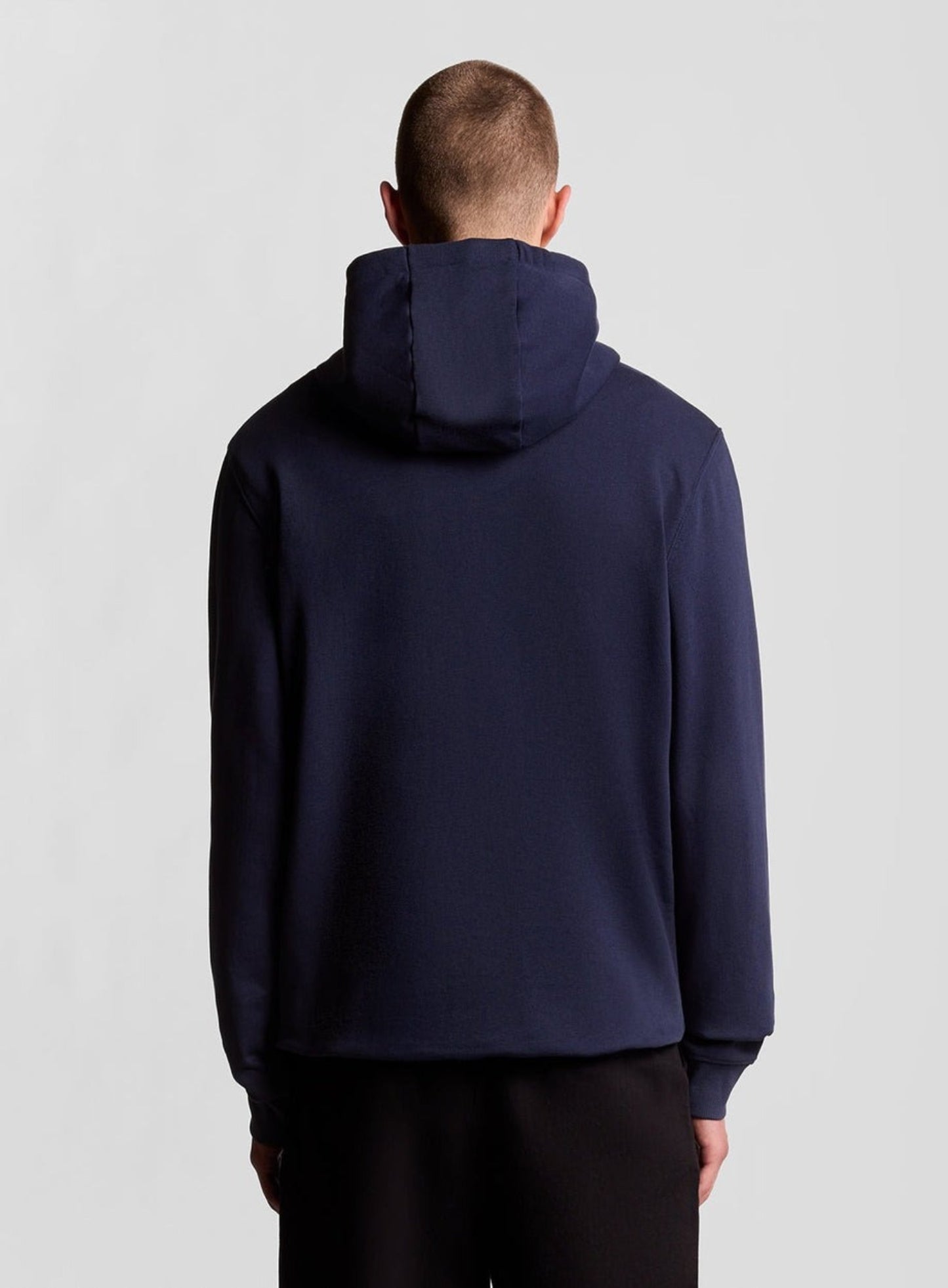 LYLE & SCOTT Loopback Cotton Full Zip Hoodie Navy