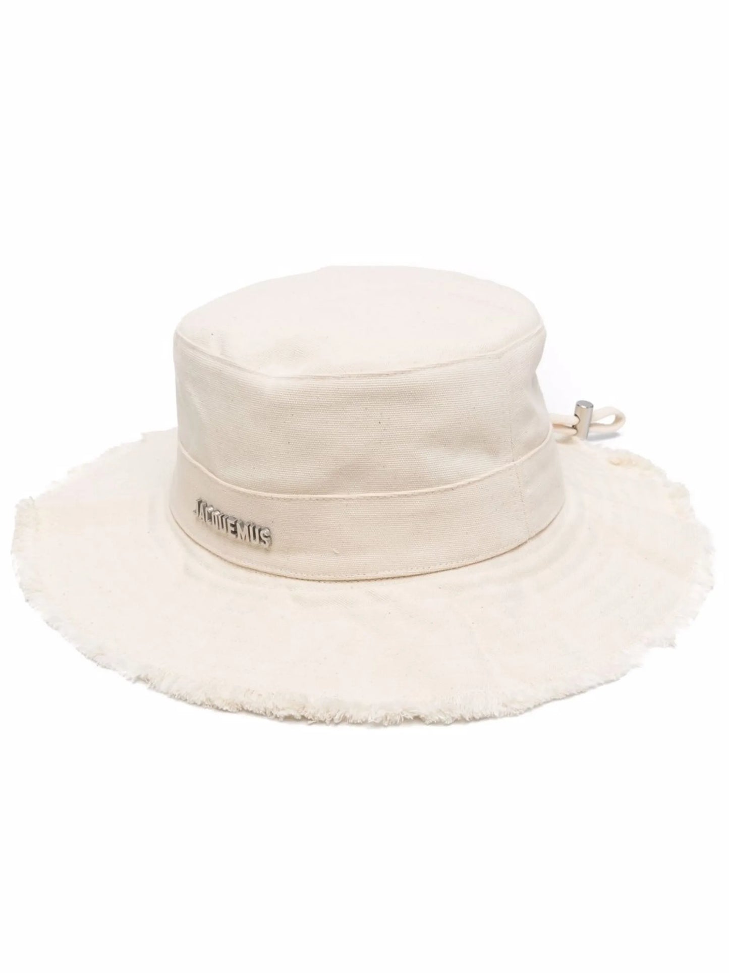 ハット [Jacquemus] Le Bob Artichaut Bucket Hat Off White JACQUEMUS Le Bob Artichaut Bucket Hat Off-White