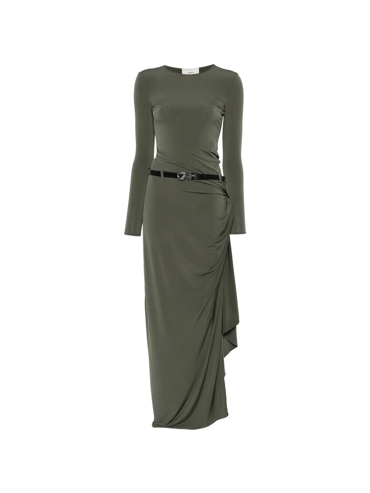 COPERNI WOMEN Suspended Dress Green - MAISONDEFASHION.COM