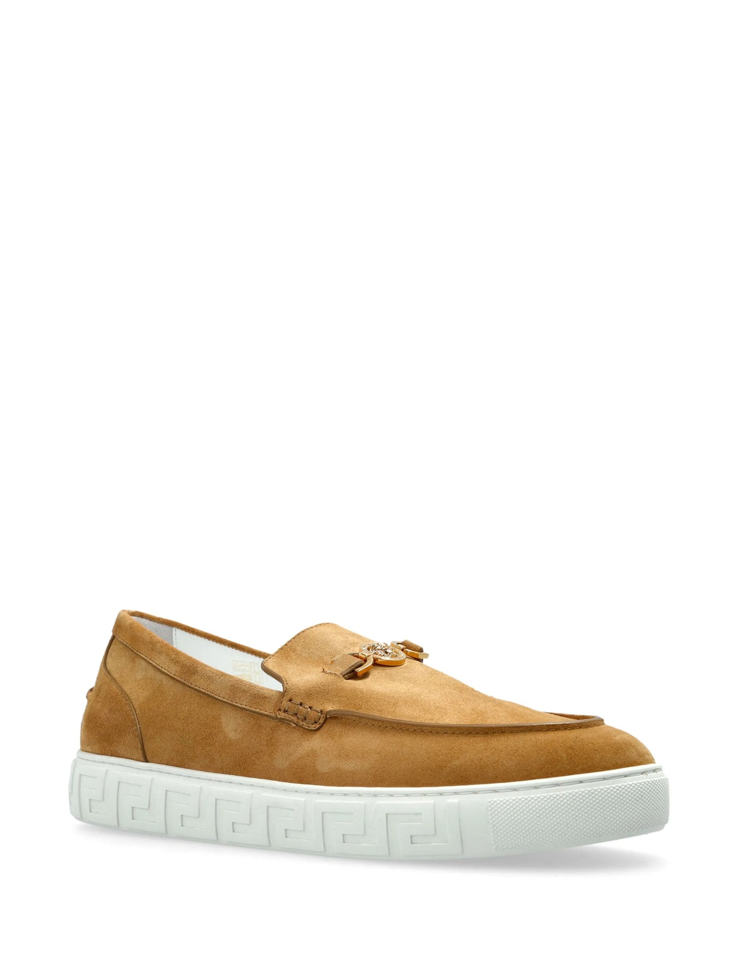 サンダル VERSACE Medusa ''95 Slip-On Loafers Brown VERSACE Medusa '95 Slip-On Loafers Brown – MAISONDEFASHION.COM