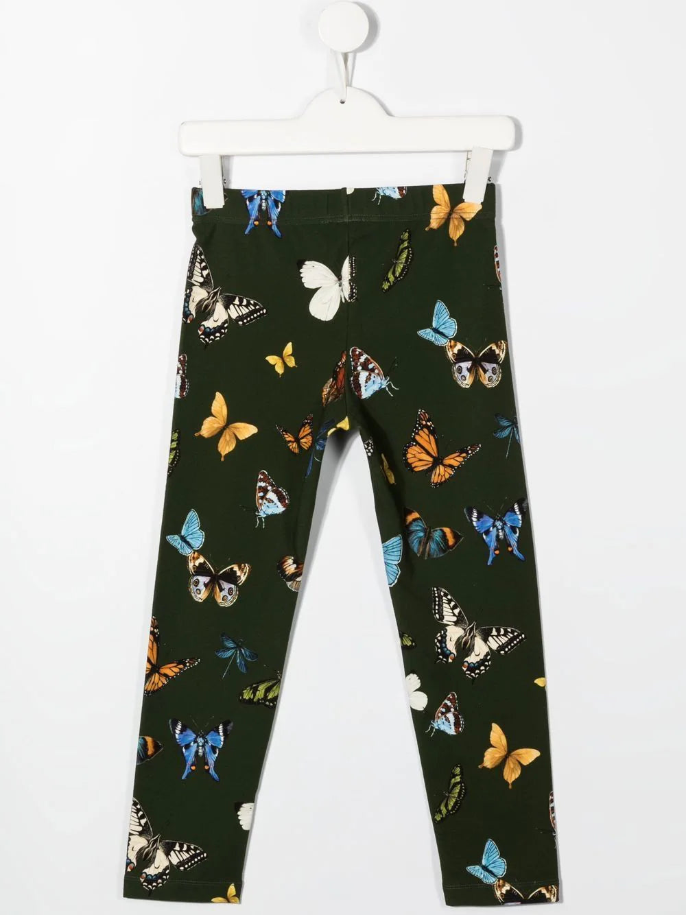 DOLCE & GABBANA KIDS Butterfly Print  Jersey Leggings Black - MAISONDEFASHION.COM