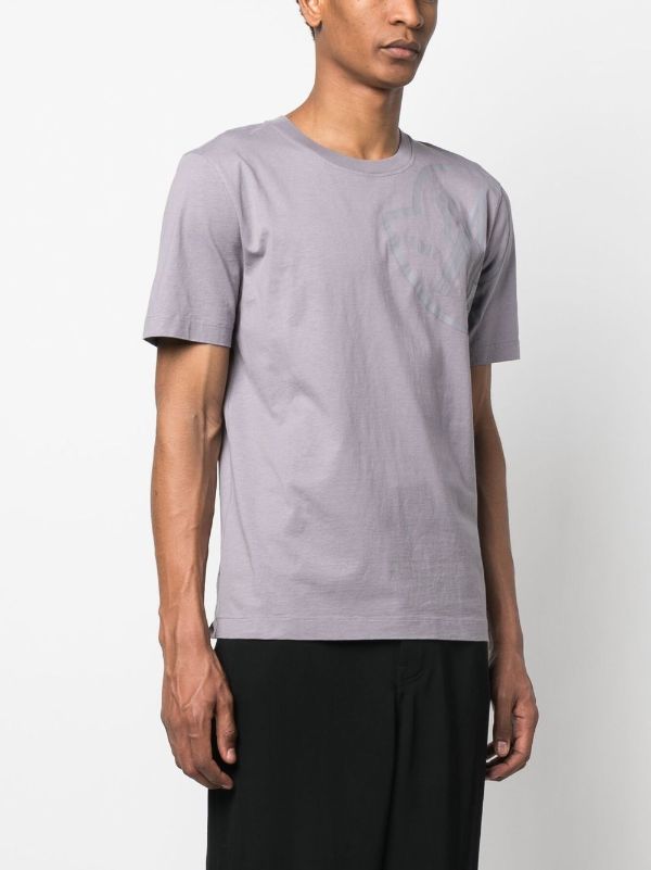 MONCLER GENIUS X 6 MONCLER 1017 ALYX 9SM Logo Print T-shirt Lilac - MAISONDEFASHION.COM