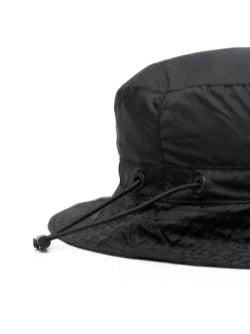 MONCLER GENIUS X 2 MONCLER 1952 Logo Bucket Hat Black - MAISONDEFASHION.COM