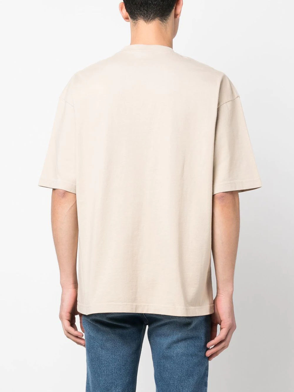 BALENCIAGA BB Paris Icon Logo Embroidered Medium Fit T-Shirt BALENCIAGA BB Paris Icon Logo Embroidered Medium Fit T-Shirt