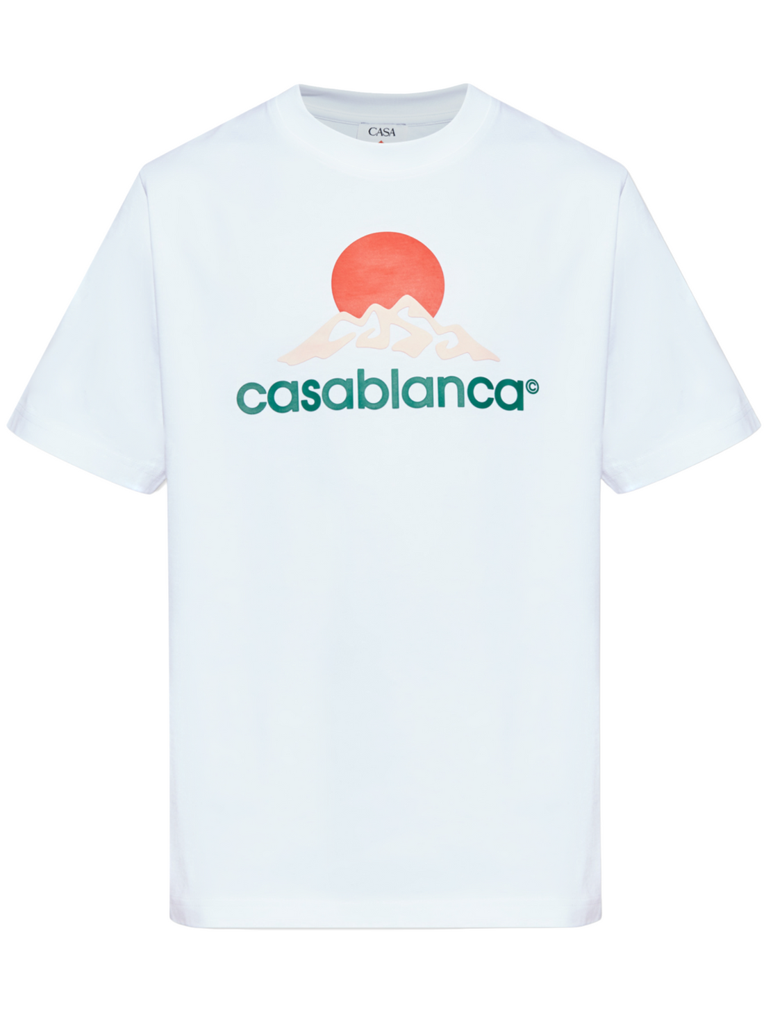 CASABLANCA Casablanca Montagne Printed T-shirt White