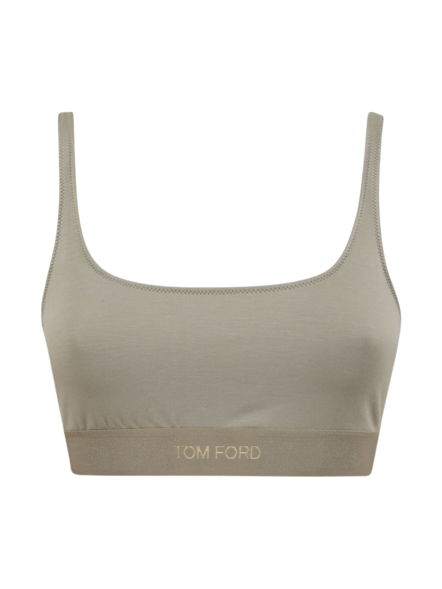TOM FORD WOMEN Signature Bralette Dusty Olive TOM FORD WOMEN Signature Bralette Dusty Olive