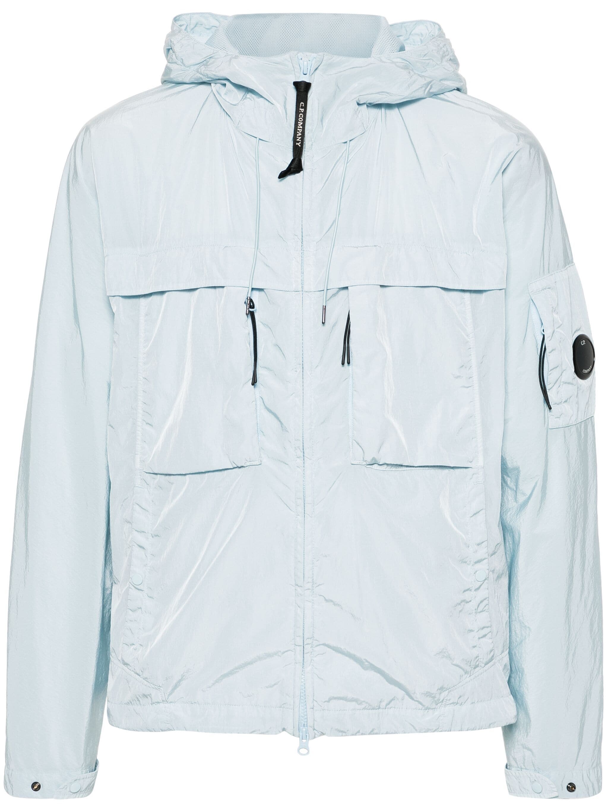 C.P. COMPANY Chrome-R Garment Dyed Jacket Light Blue