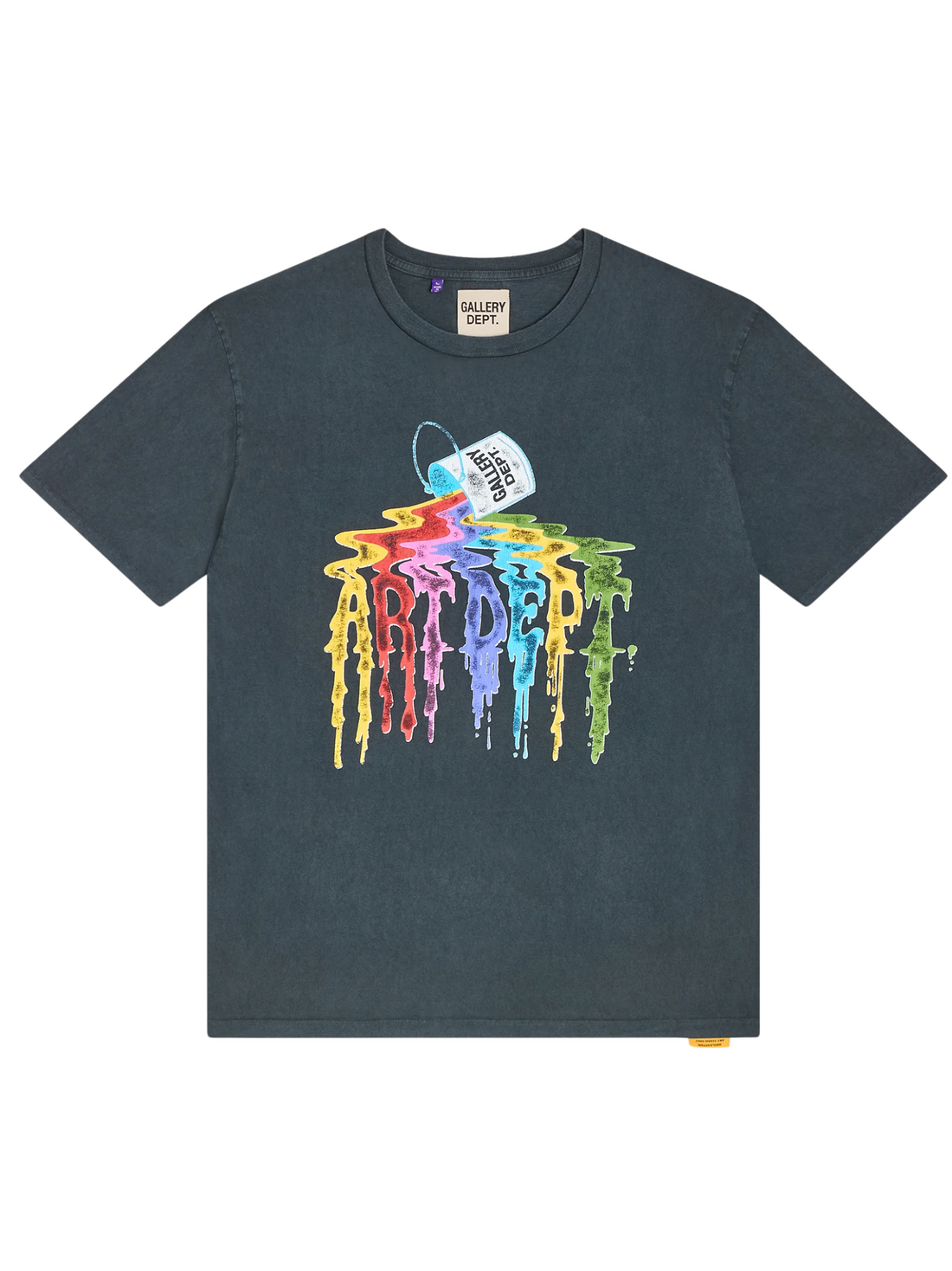 GALLERY DEPT. Supply T-shirt Vintage Black - MAISONDEFASHION.COM