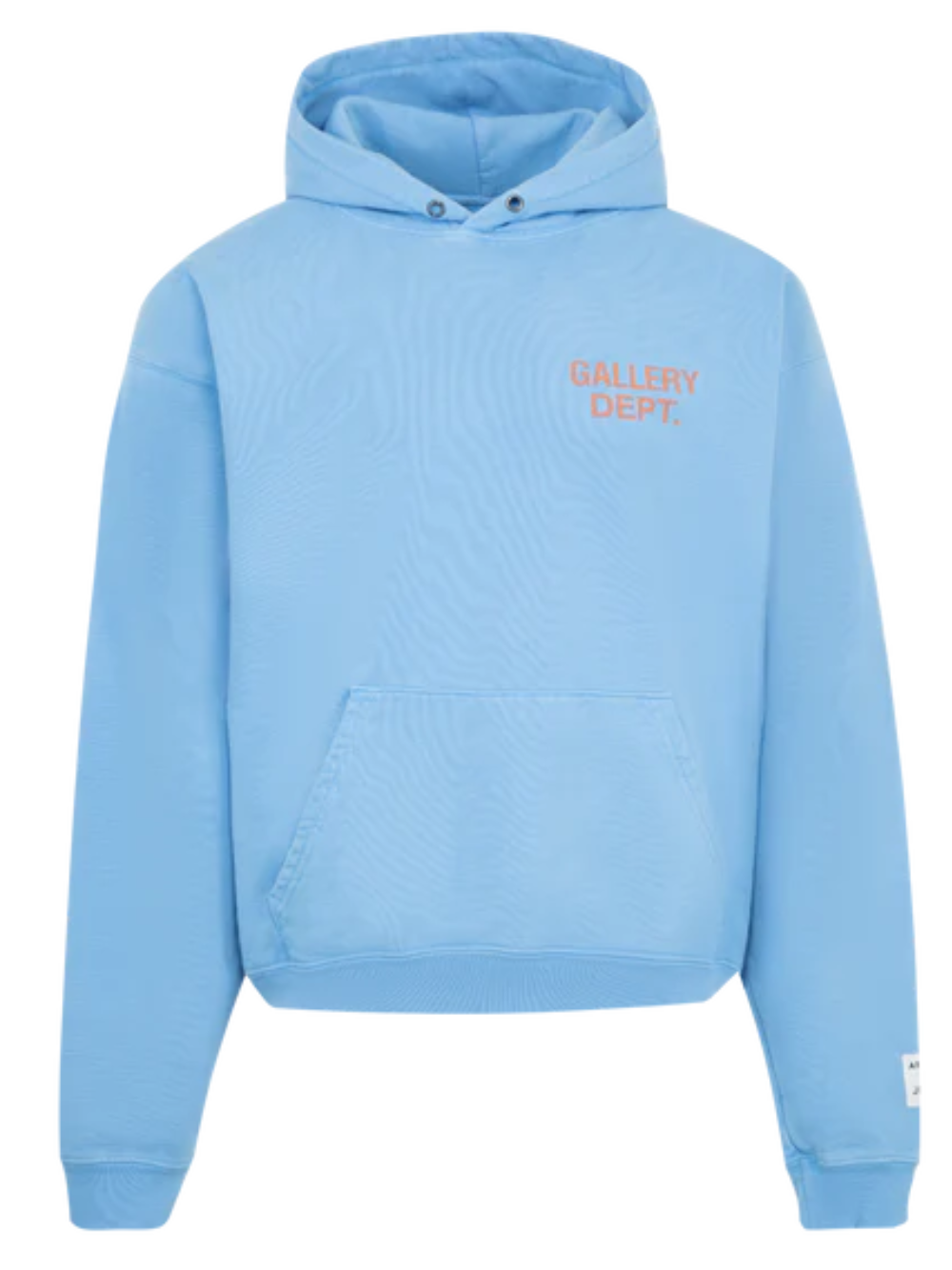 GALLERY DEPT. 90's GD Logo Hoodie Baby Blue - MAISONDEFASHION.COM