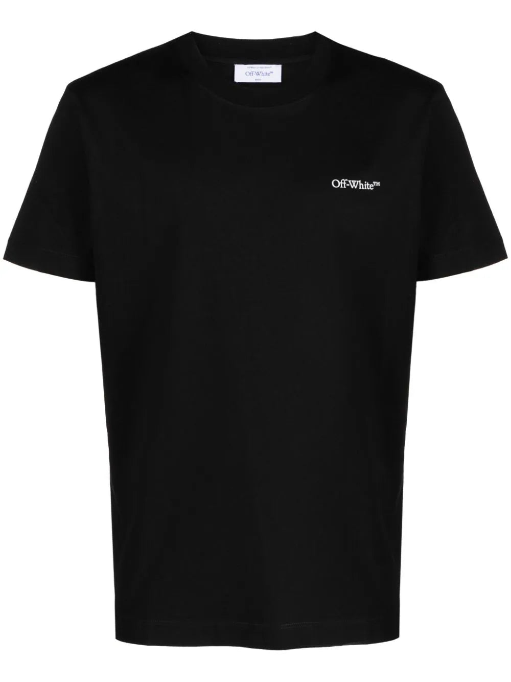 OFF-WHITE MEN Scratch Arrows-Print Cotton T-shirt Black/White - MAISONDEFASHION.COM