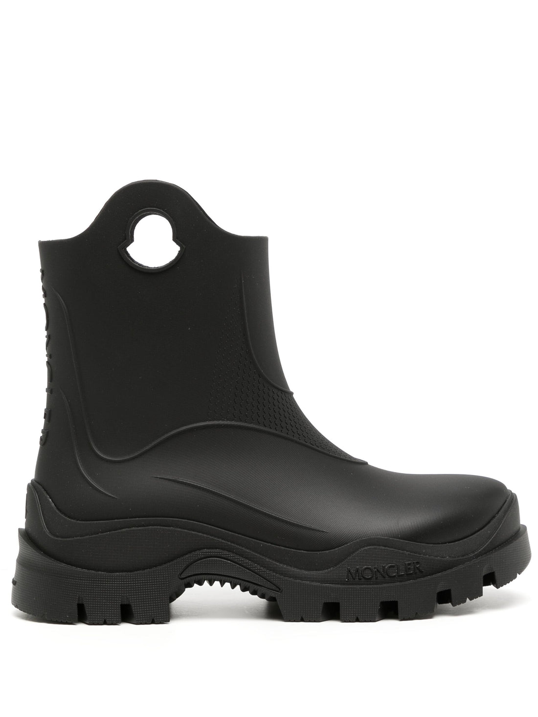 MONCLER WOMEN Misty Lightweight Rain Boots Black - MAISONDEFASHION.COM