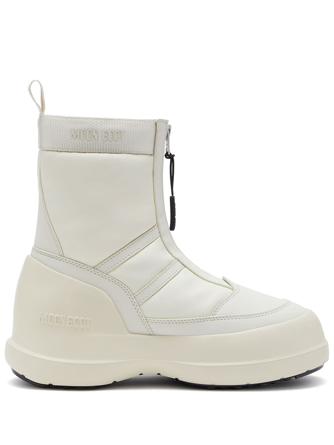 MOON BOOT WOMEN Luna Zip Boots Cream