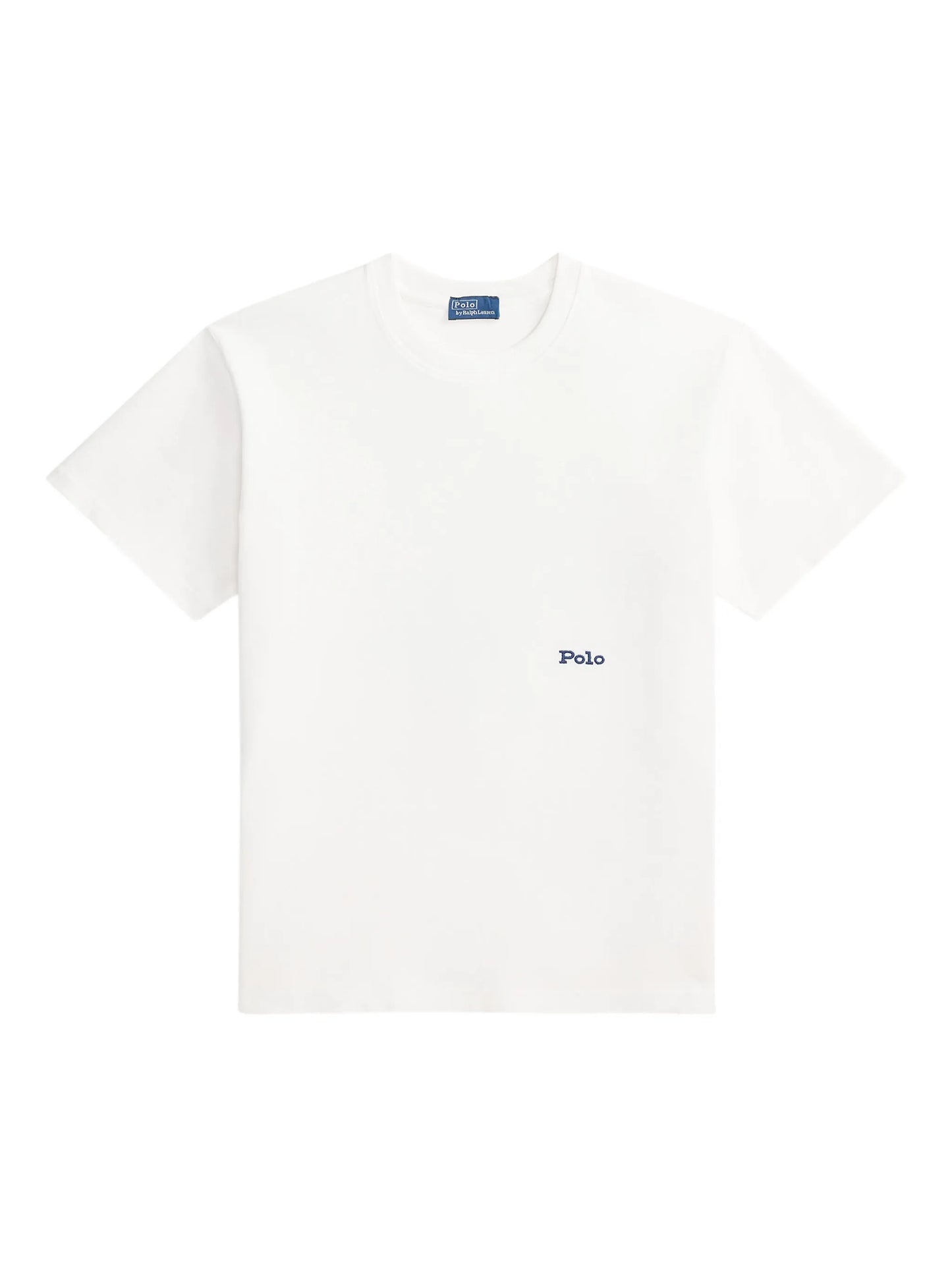RALPH LAUREN WOMEN Big Pony Cotton Crewneck Tee White - MAISONDEFASHION.COM