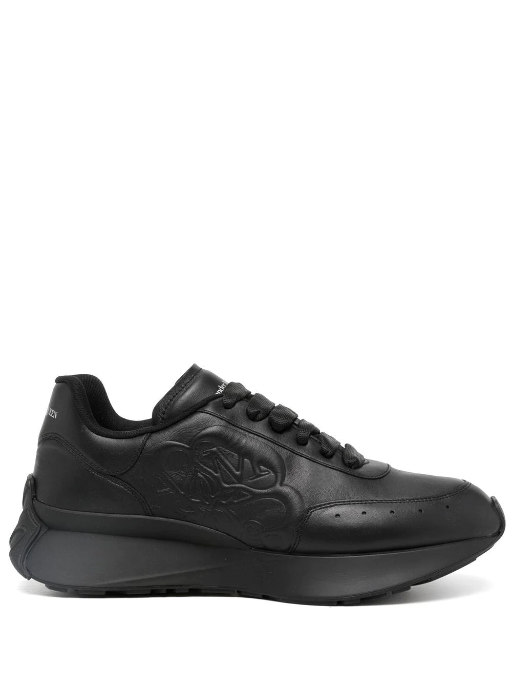 ALEXANDER MCQUEEN Sprint Runner Sneakers Black - MAISONDEFASHION.COM