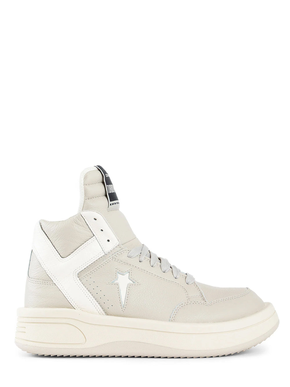 CONVERSE X DRKSHDW TURBOWPN High-Top Sneakers Oyster/White