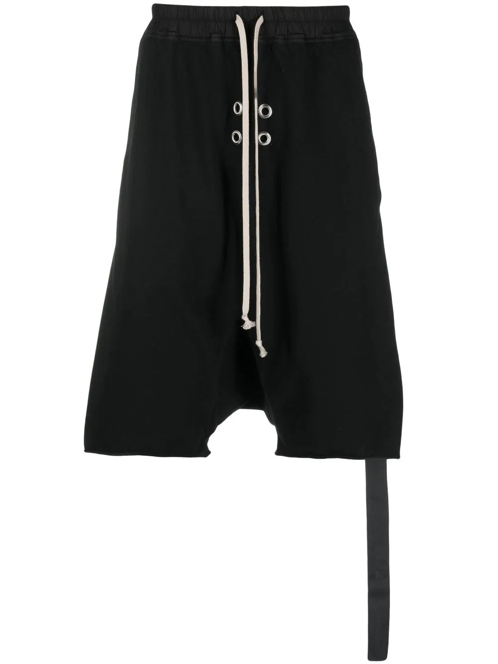 RICK OWENS DRKSHDW Eyelet Knit Shorts Black - MAISONDEFASHION.COM
